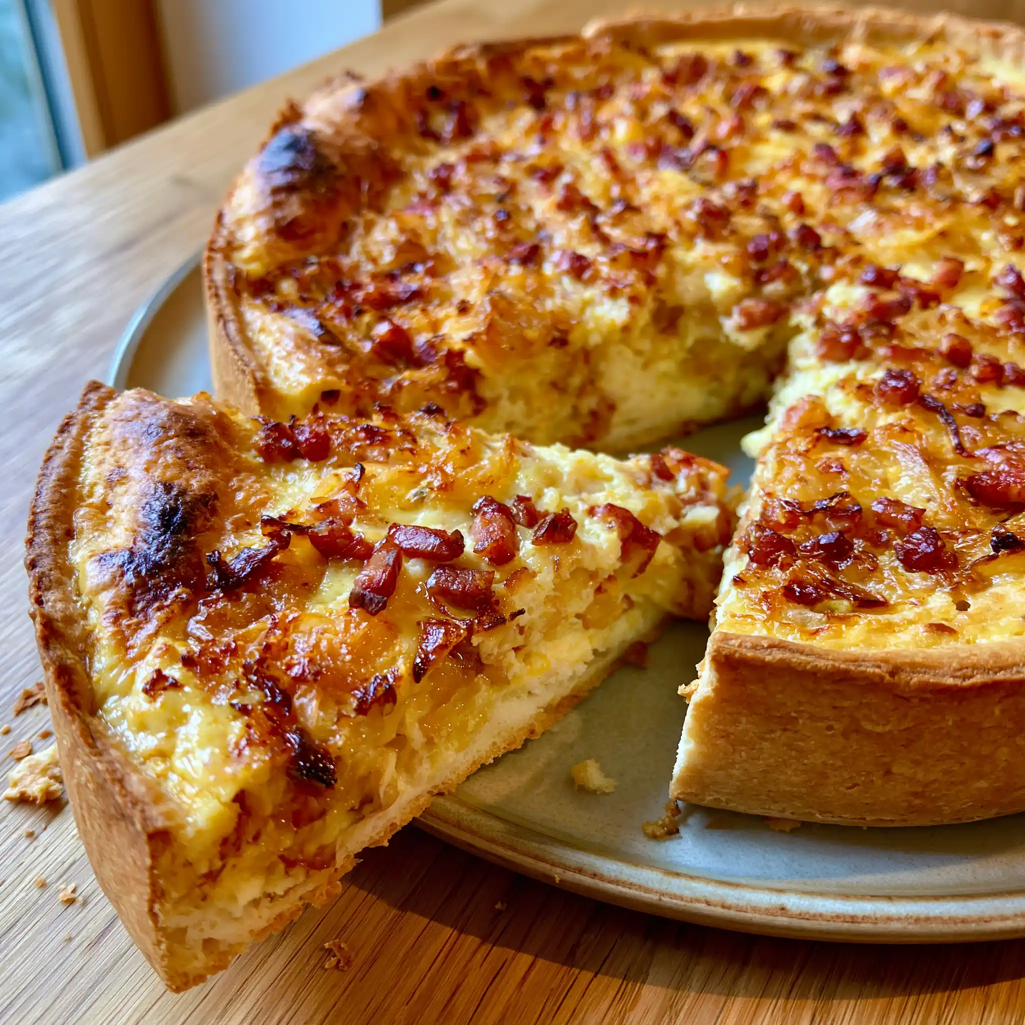 Schwäbischer Zwiebelkuchen – herzhaft & klassisch